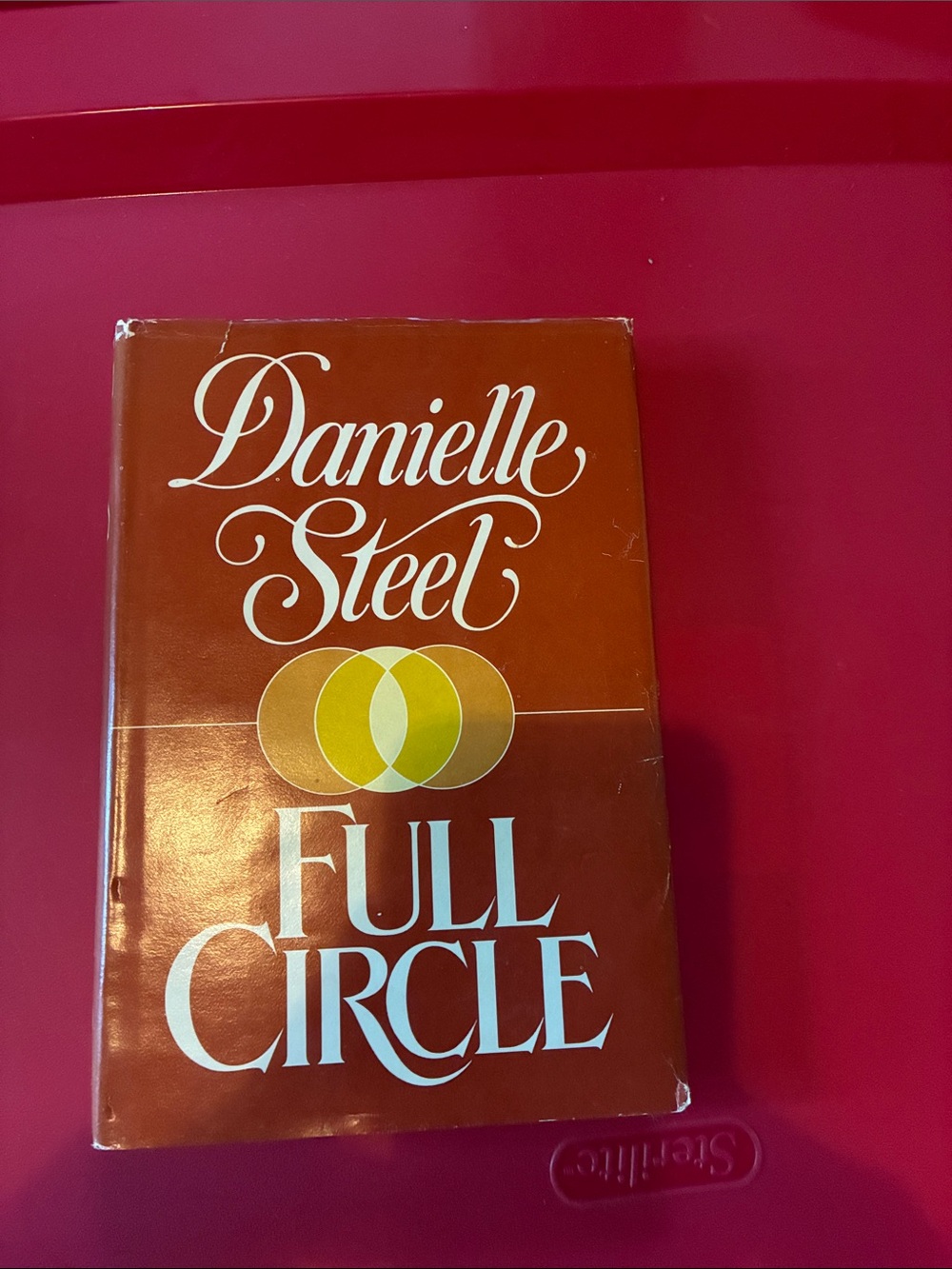 384.   Danielle Steel "Full Circle" Hardcover - Brown with Yellow Accent